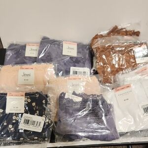 NWT Jenni Intimates, INC, and Charter Club Panties (12) -New Sz 2X
